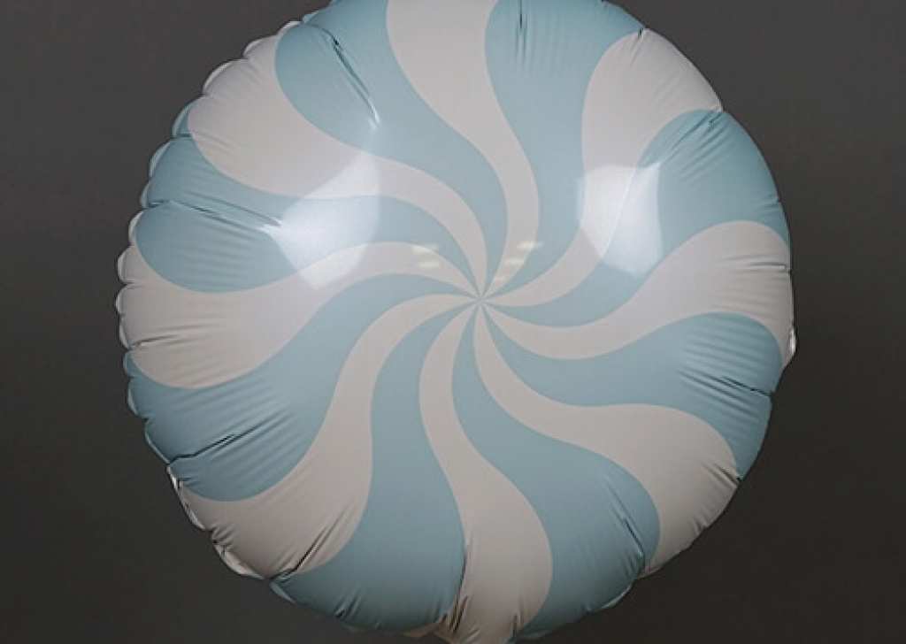 Воздушный шарик Pastel Blue Candy